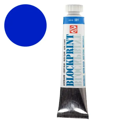 Farba do linorytu Blockprint Royal Talens 20 ml 501 Light blue