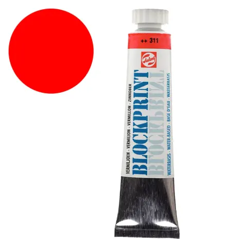 Farba do linorytu Blockprint Royal Talens 20 ml 311 Vermilion