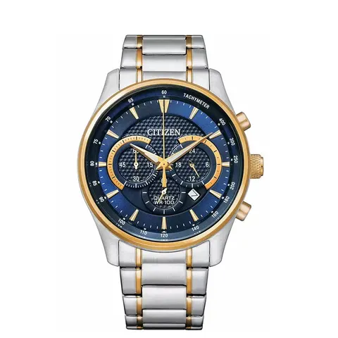 Citizen AN8194-51L zegarek męski na stalowej bransolecie