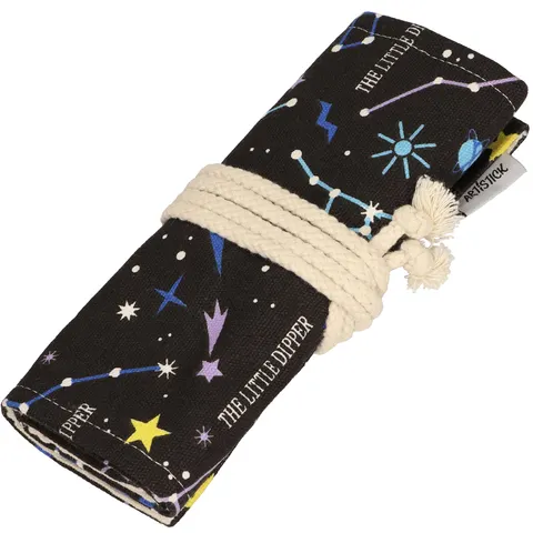 Piórnik zwijany Artistick na 36 kredek - Galaxy