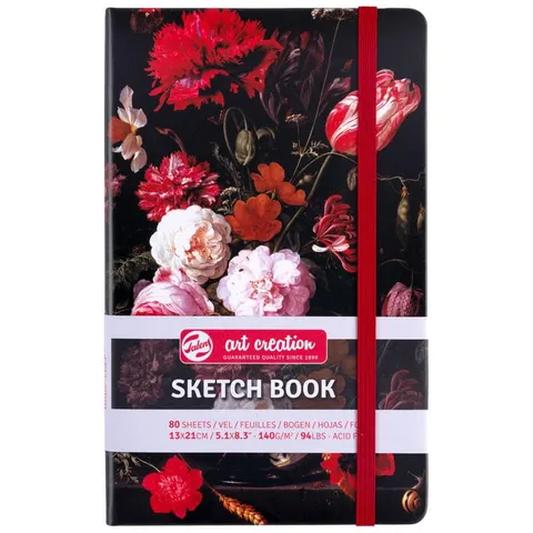 Szkicownik 13x21 cm TALENS Art Creation - 140 g/m² - Martwa natura - 80 ark.