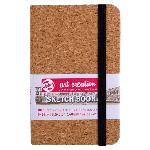 Szkicownik Art Creation Korek - 9 x 14 cm, 140 g, 80 ark.