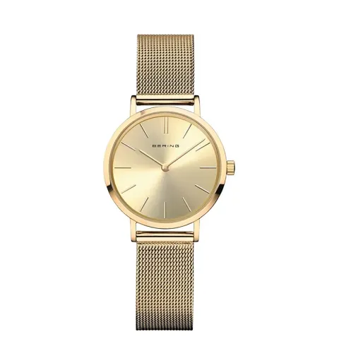 Damski zegarek Bering Classic 14129-333 na bransolecie typu mesh