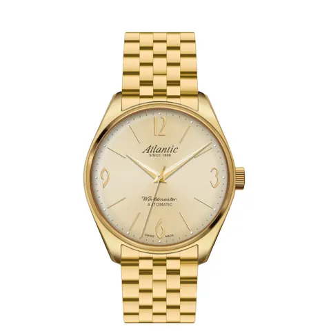 Zegarek męski Atlantic Worldmaster 51752.45.35GM bransoleta