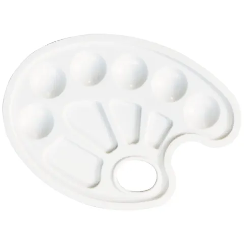 Paletka plastikowa owalna Artistick 22x16 cm