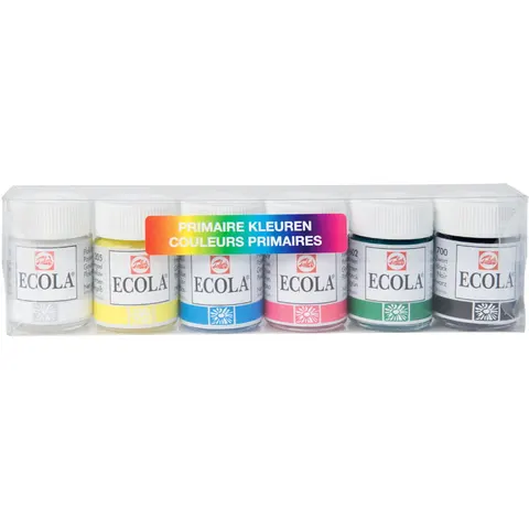 Ecola gwasz zestaw podstawowy 6 x 16 ml