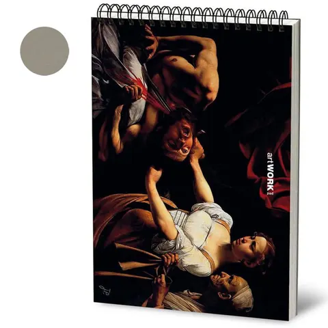 Szkicownik Stifflex Pastel Dark Grey „Caravaggio” - 24x33 cm, 360g, 16 ark.
