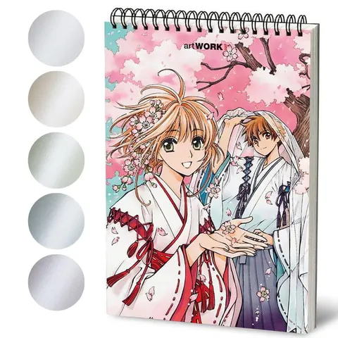 Szkicownik na spirali Stifflex ArtWork Fantasy Manga 2 - 24x33 cm, 300g, 30 ark.