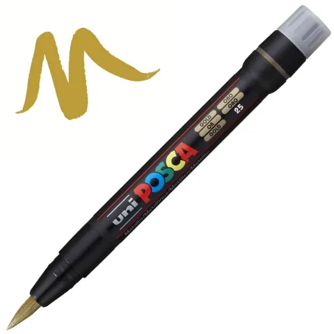 Marker UNI Posca PCF-350 (złoty)
