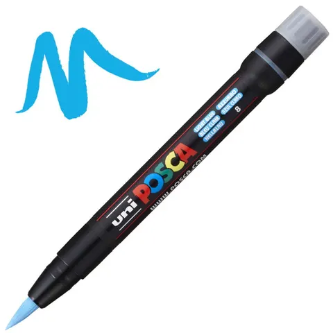 Marker UNI Posca PCF-350 (jasnoniebieski)