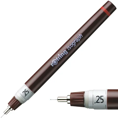 Isograph Rotring 0,25 mm Isograf - Rapidograf - Pisak Kreślarski