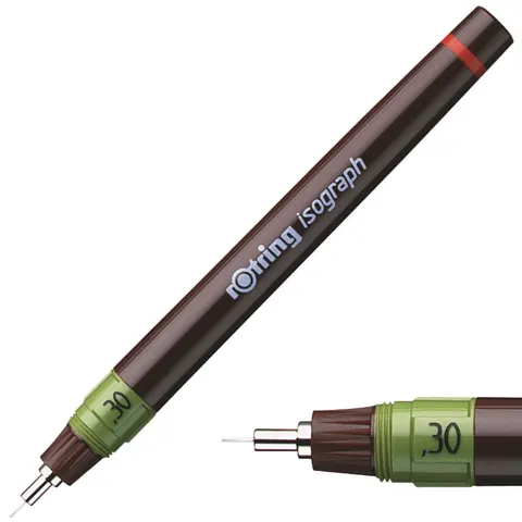 Isograph Rotring 0,30 mm Isograf - Rapidograf - Pisak Kreślarski