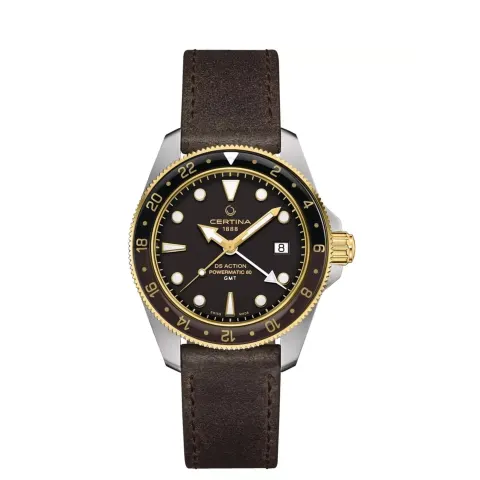 Certina C0329292605100 ACTION zegarek pasek skóra
