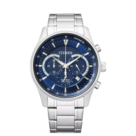 Citizen AN8190-51L zegarek męski na stalowej bransolecie