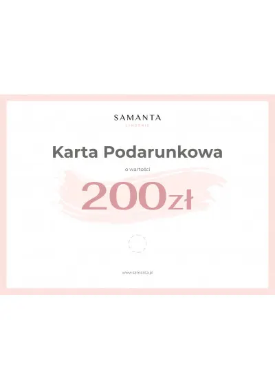 Karta Podarunkowa - 200zł