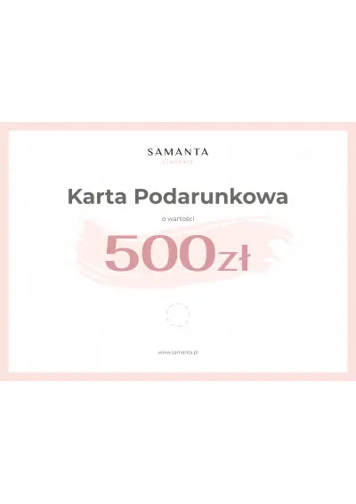 Karta Podarunkowa - 500zł