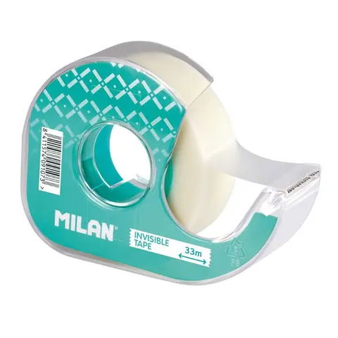 Taśma samoprzylepna niewidoczna Milan 19 mm x 33 m dyspenser