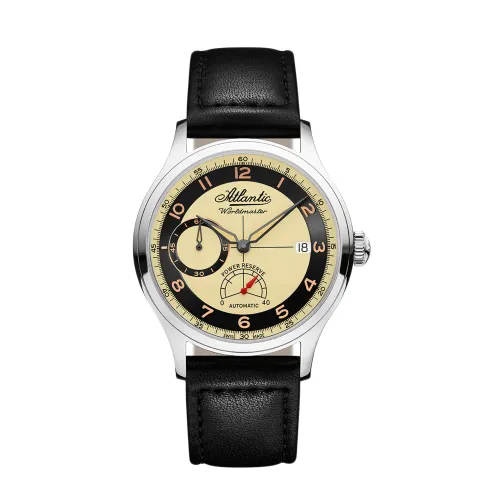 Zegarki męski Atlantic 53782.41.93RB Worldmaster na pasku