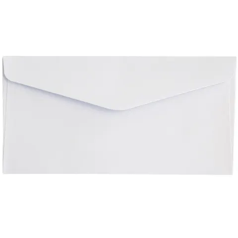 Koperta gładka 160 g DL 10 szt. - biała