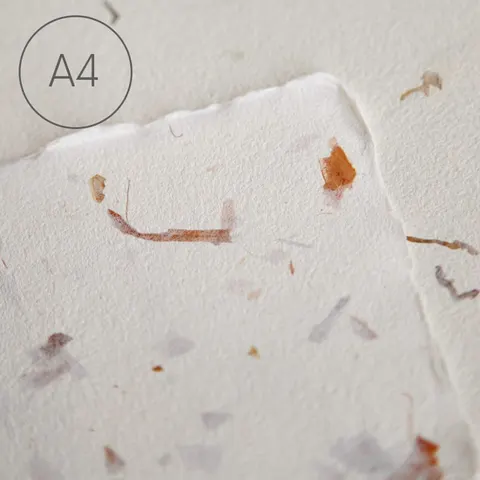 Papier czerpany gładki A4 - Cebula