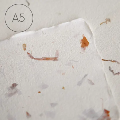 Papier czerpany gładki A5 - Cebula