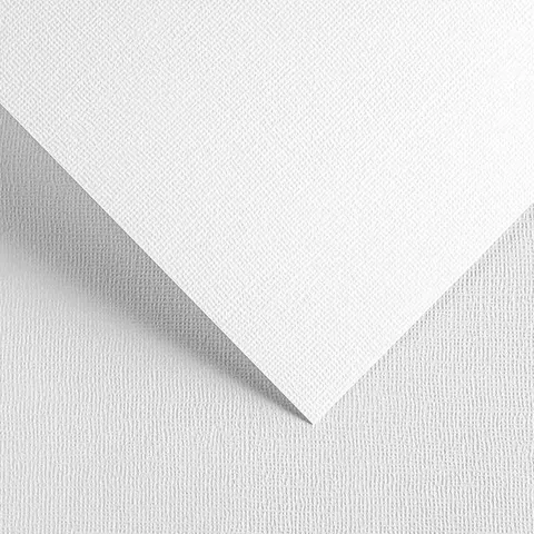 Karton ozdobny A4 Len biały 20 arkuszy 230g, Galeria Papieru