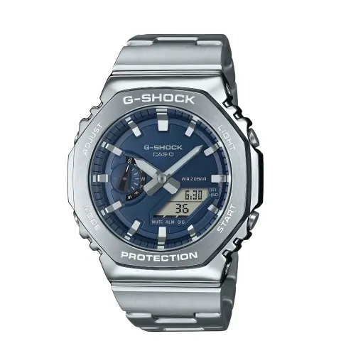 Zegarki męski Casio GM-2110D-2BER G-Shock na bransolecie