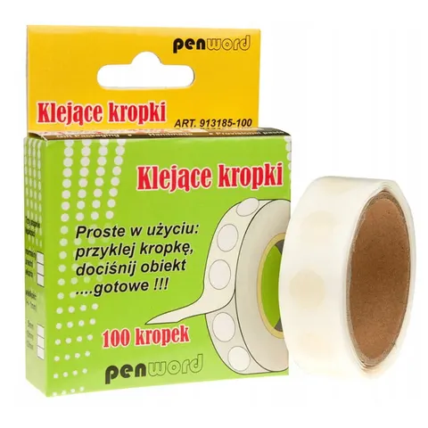 Klejące kropki Penword 10 mm - 100 szt.