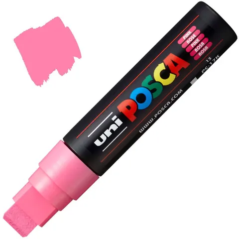 Marker z farbą plakatową Posca PC-17K, różowy, Uni