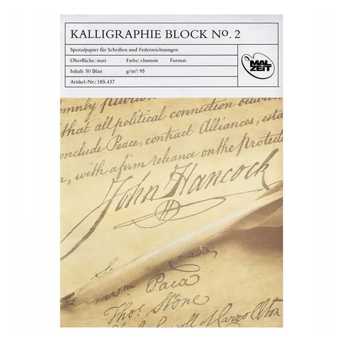 Blok do kaligrafii Ami Kalligraphie No. 2 - A5, 95 g, 50 ark.