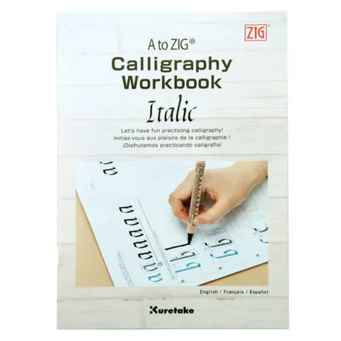 Kuretake Calligraphy Workbook Italic INWB201-801