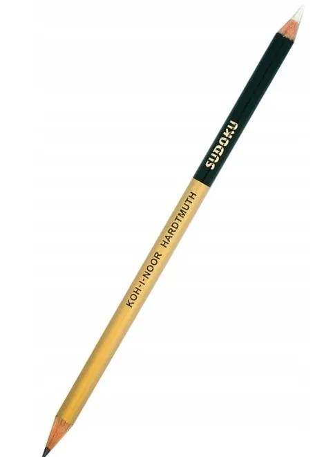 Ołówek Sudoku Koh-i-Noor 1350 2B - srebrny