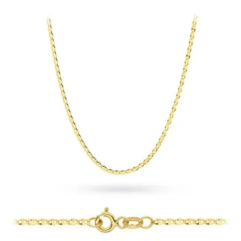 Złoty łańcuszek gucci 375