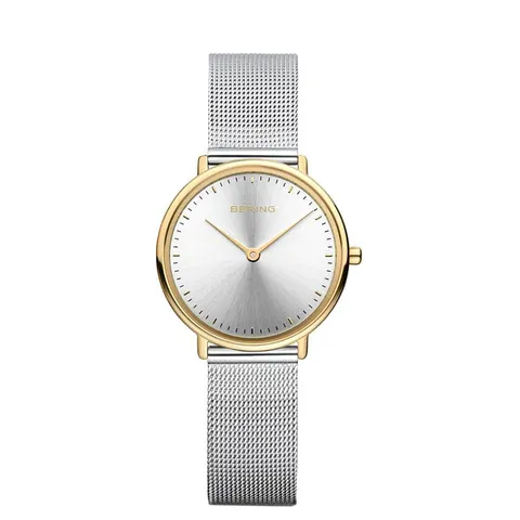 Damski zegarek Bering Classic 15729-010 na stalowej bransolecie