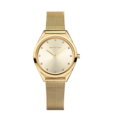 Damski zegarek Bering Classic 17031-333 na bransolecie typu mesh