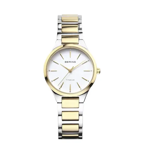 Damski zegarek Bering Classic 15630-701 bikolor