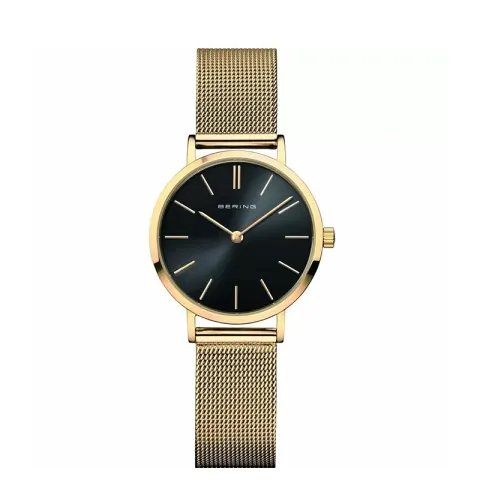 Damski zegarek Bering Classic 14129-332 na bransolecie typu mesh