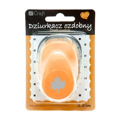 Dziurkacz Ozdobny 2,5Cm Klon Dpcraft