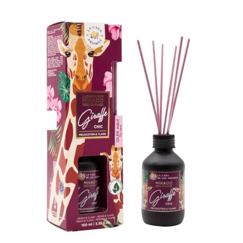LA CASA DE LOS AROMAS SAFARI Patyczki zapachowe GIRAFFE CHIC, 95 ml