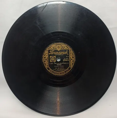 The Ink Spots: I Get The Blues When It Rains / Either It's Love Or It Isn't 3703 Brunswick