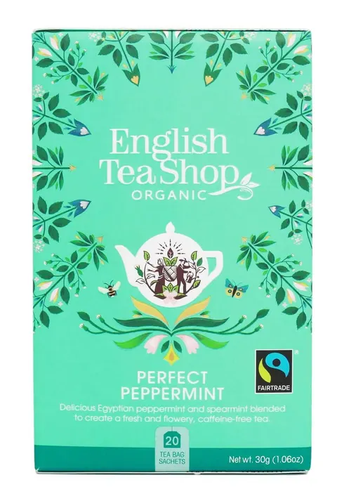 Herbatka Miętowa Bio (20 x 1,5 g) 30 g - English Tea Shop