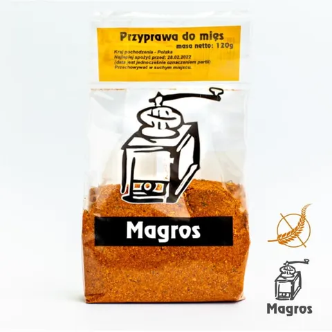 Przyprawa do Mięs Bezglutenowa 120 g - Magros