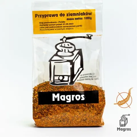 Przyprawa do Ziemniaków Bezglutenowa 100 g - Magros