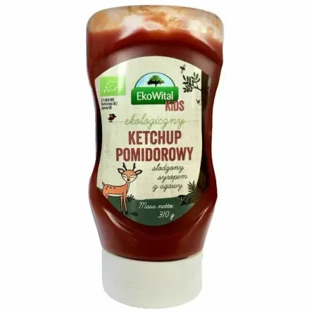 Ketchup dla dzieci BIO 310 g EKOWITAL