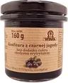 Konfitura z Czarnej Jagody Słodzona Erytrytolem 160g - Vitapol