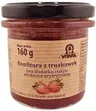 Konfitura z Truskawek Słodzona Erytrytolem 160g - Vitapol