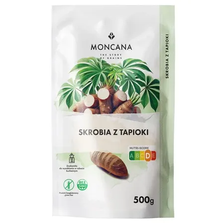 Skrobia z Tapioki Bezglutenowa 500g - Moncana