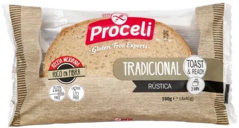 Chleb Tradycyjny Bezglutenowy 160 g - Proceli