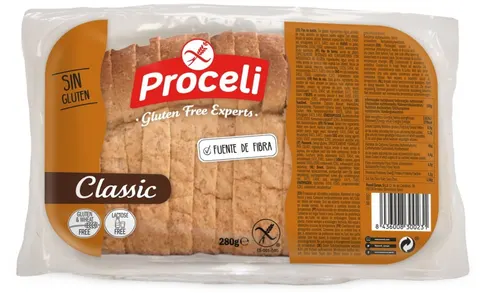 Chleb Kanapkowy Bezglutenowy 280 g - Proceli