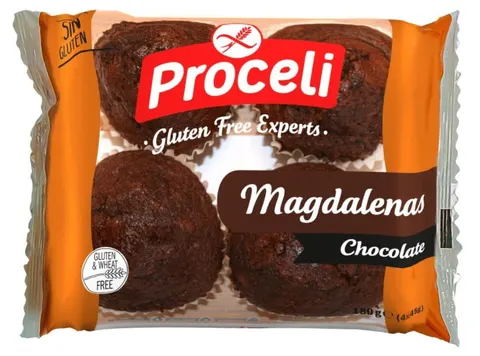 Babeczki Czekoladowe Bezglutenowe 180 g - Proceli
